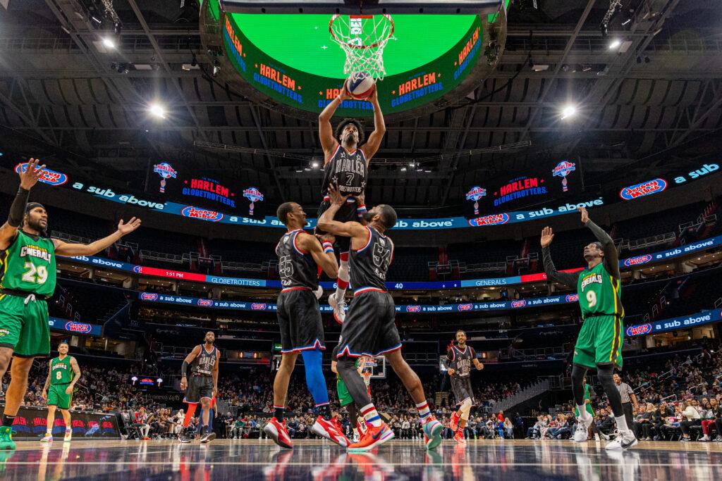 Picture of the team mid-game.